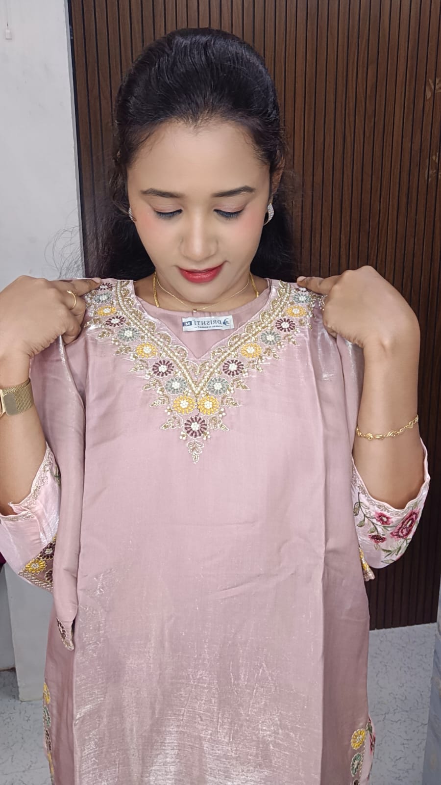 Kurti with pant and dupatta