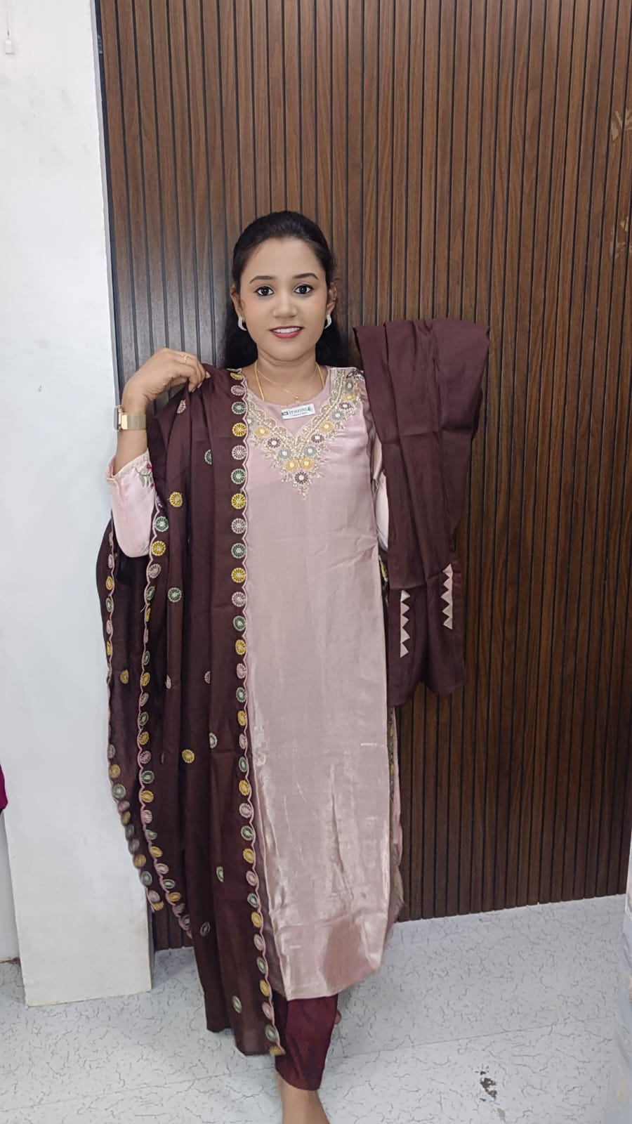Kurti with pant and dupatta