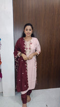 Kurti with pant and dupatta