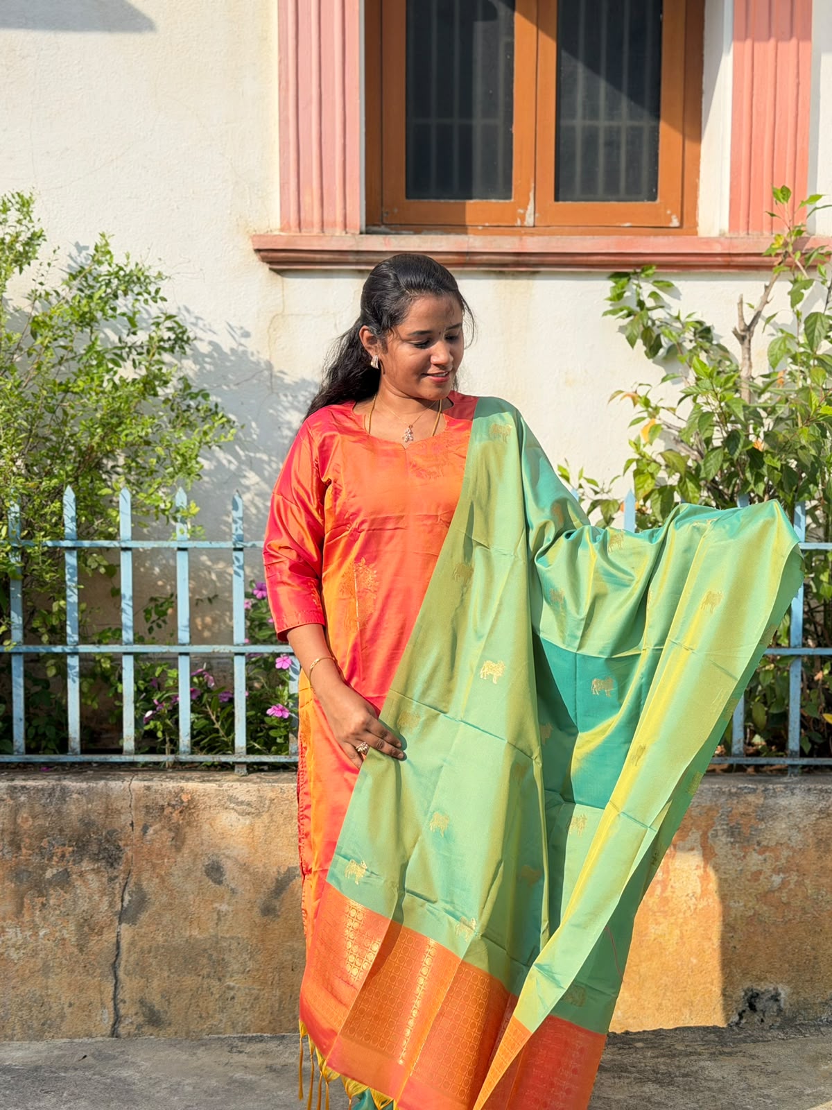 Susmi Brand Premium Soft Silk Kurti Collections )