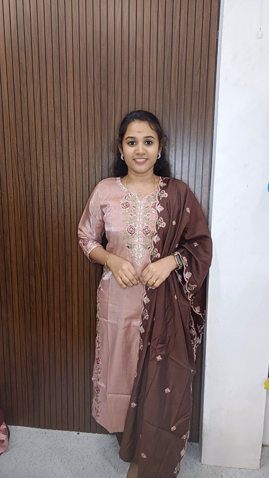 Kurti with pant and dupatta