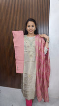 Kurti with pant and dupatta