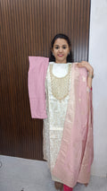 Kurti with pant and dupatta