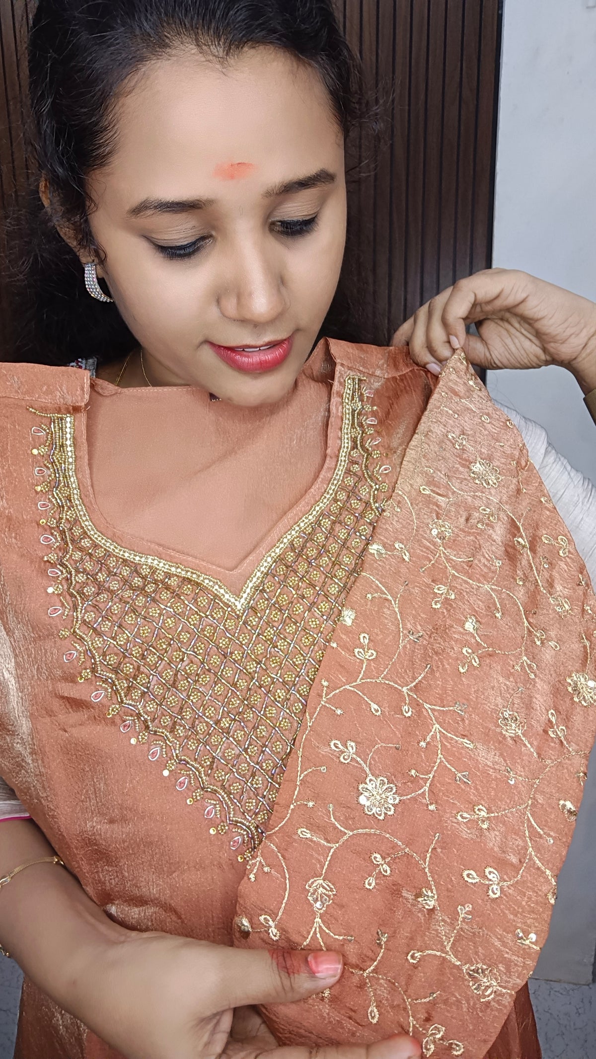 Kurti with pant and dupatta