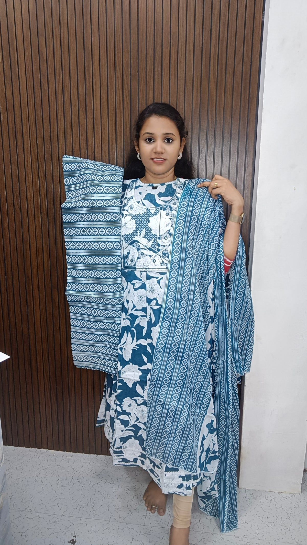 Cotton umbrella 3 piece set