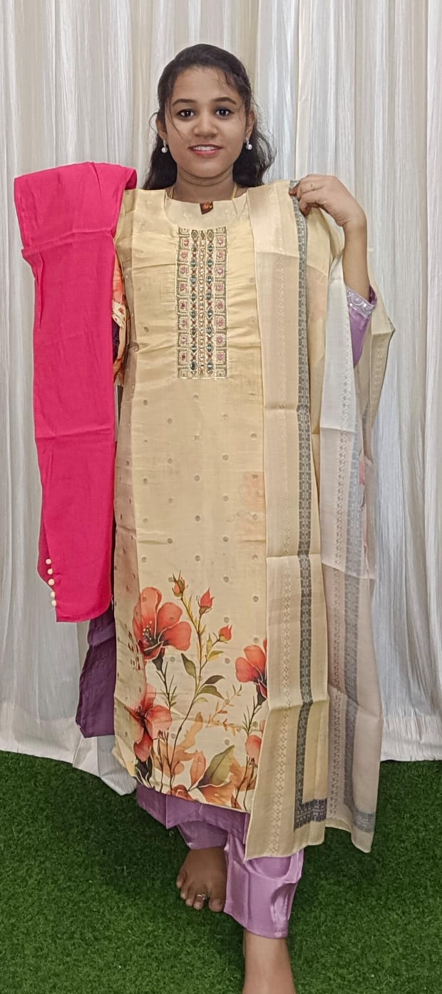 Kurti with pant & Dupatta