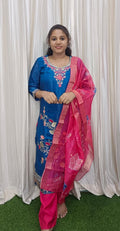 Kurti with pant & Dupatta