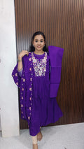umbrella Kurti with pant and dupatta