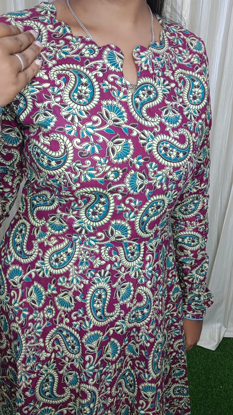 Customised Kalamkari maxi