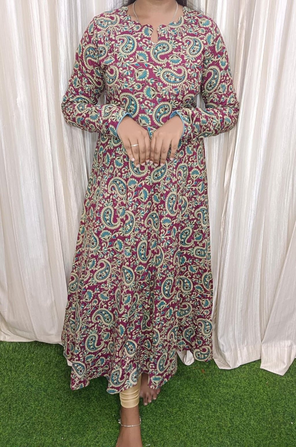 Customised Kalamkari maxi