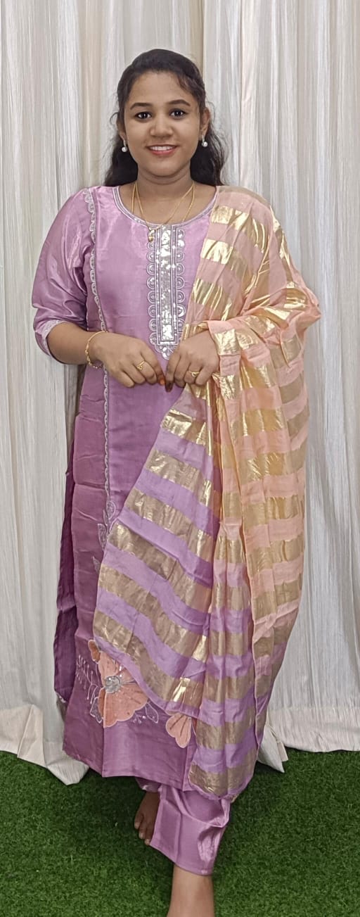 Kurti with pant & Dupatta