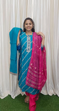 Kurti with pant & Dupatta