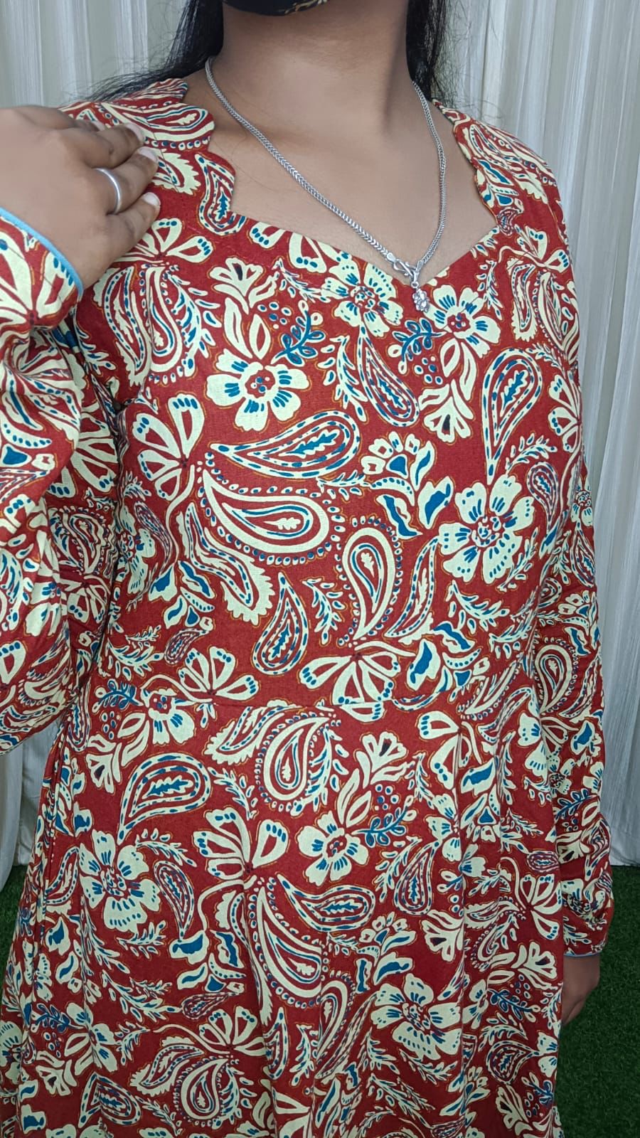 Customised Kalamkari maxi