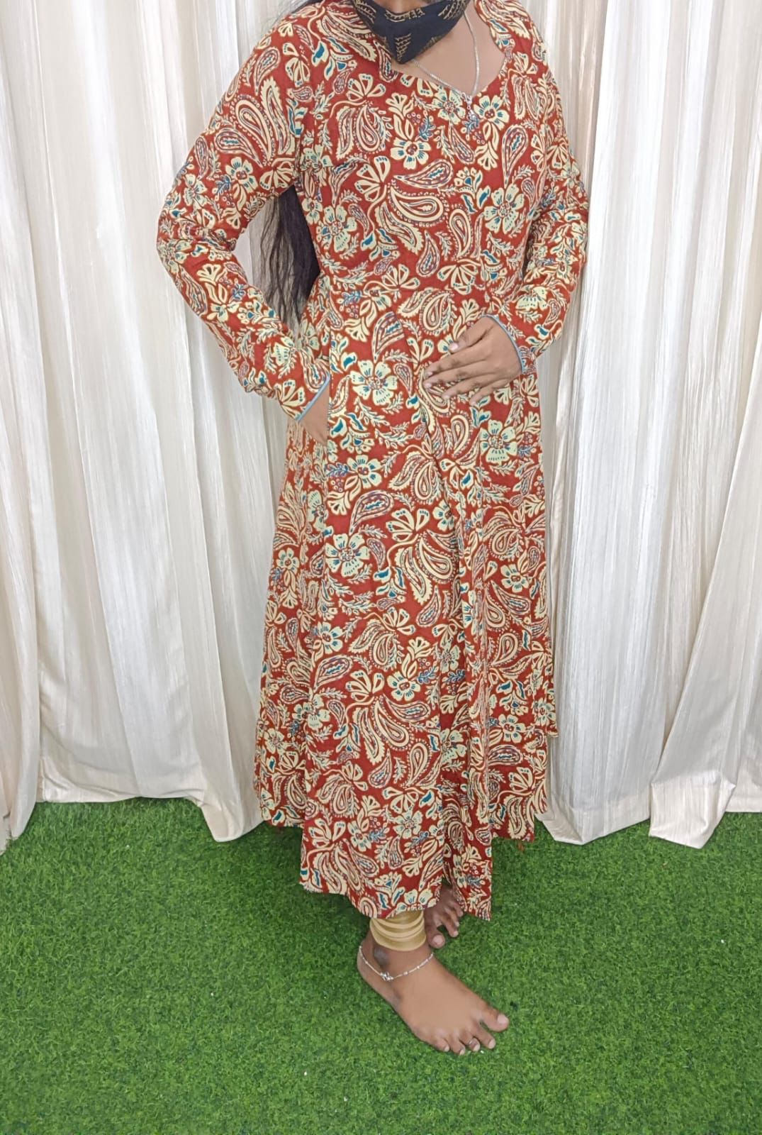Customised Kalamkari maxi