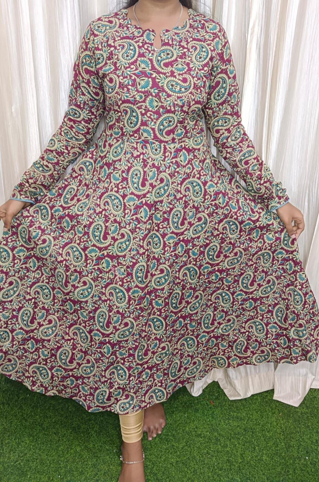 Customised Kalamkari maxi