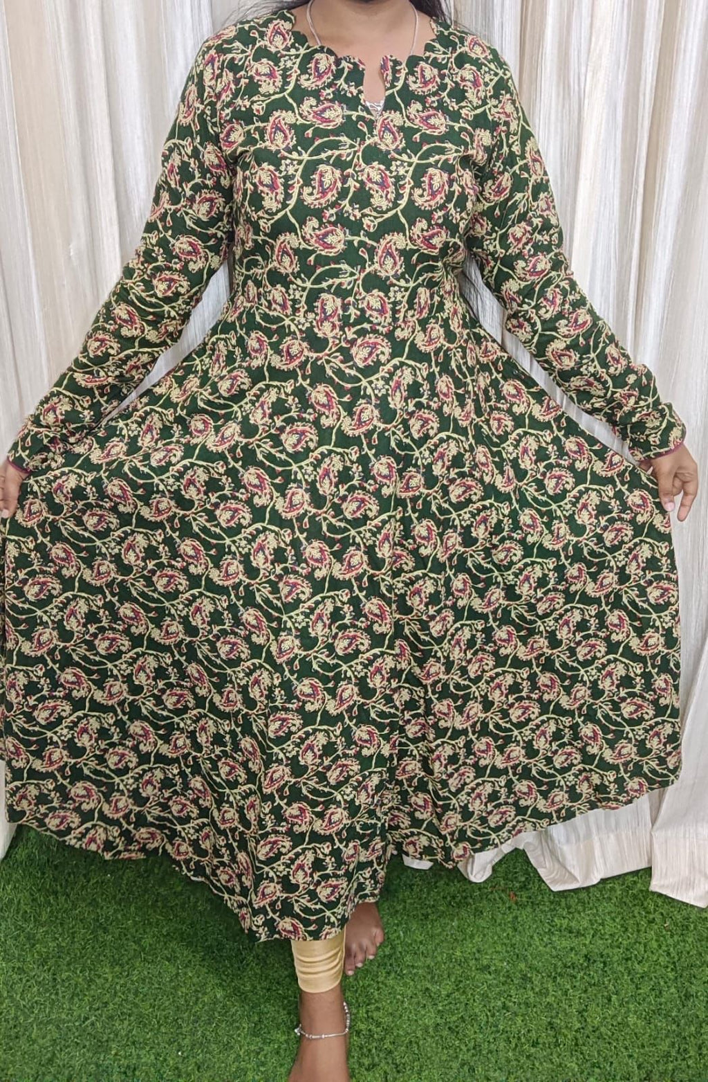 Customised Kalamkari maxi