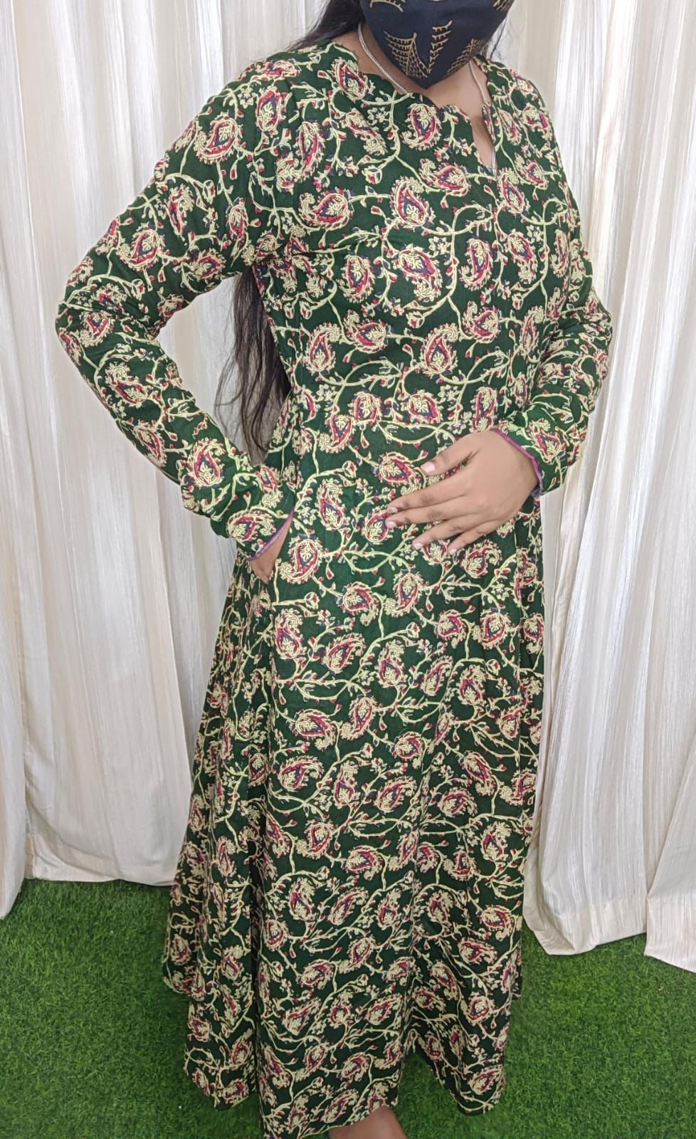 Customised Kalamkari maxi
