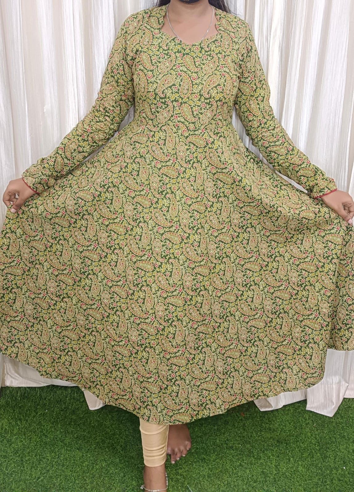 Customised Kalamkari maxi