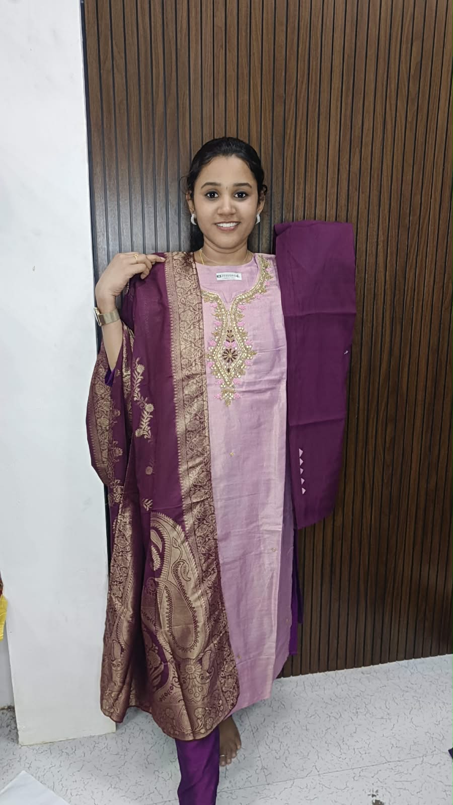 Kurti with pant and dupatta