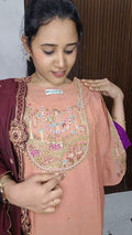 Kurti with pant and dupatta