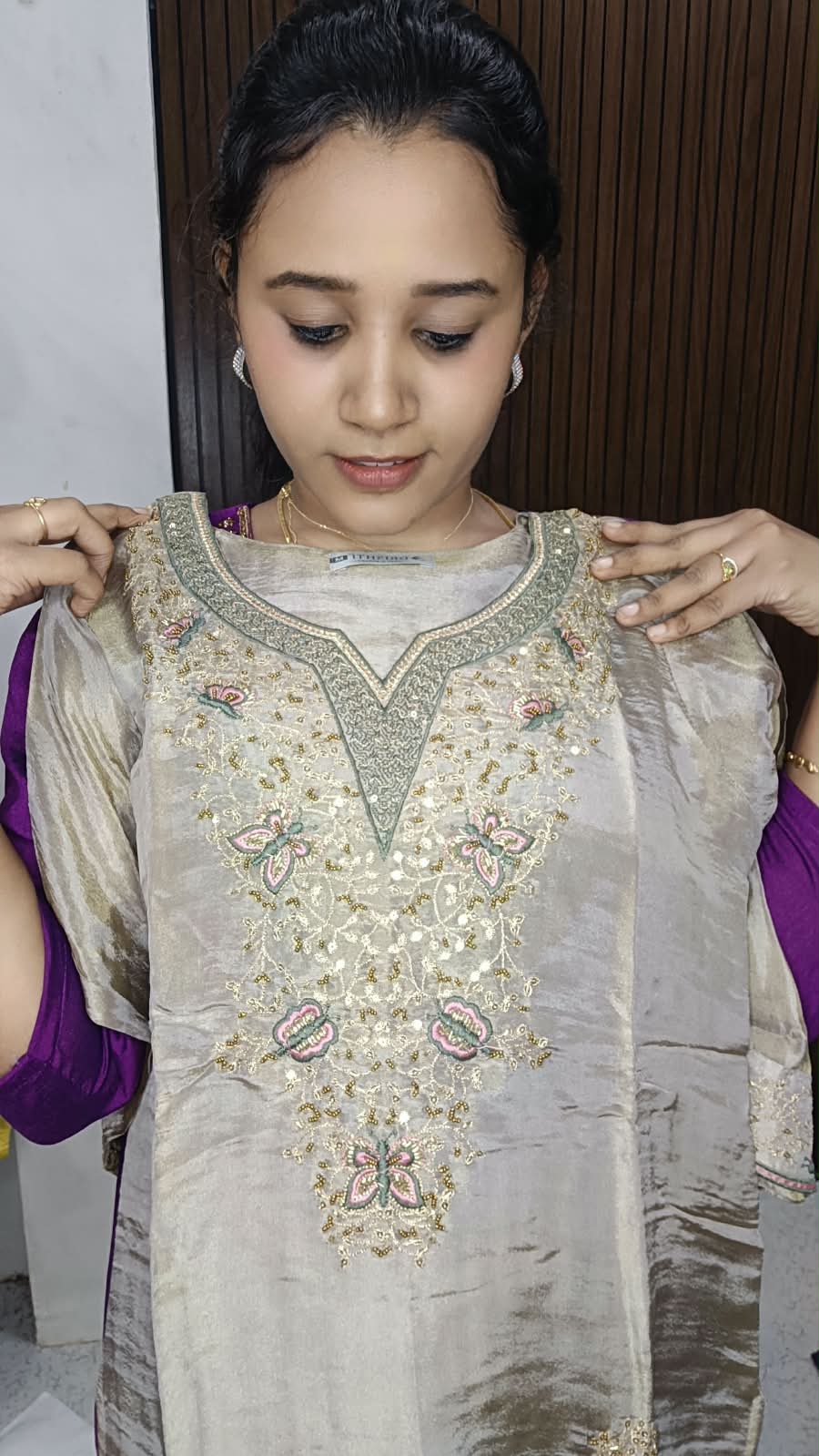 Kurti with pant and dupatta