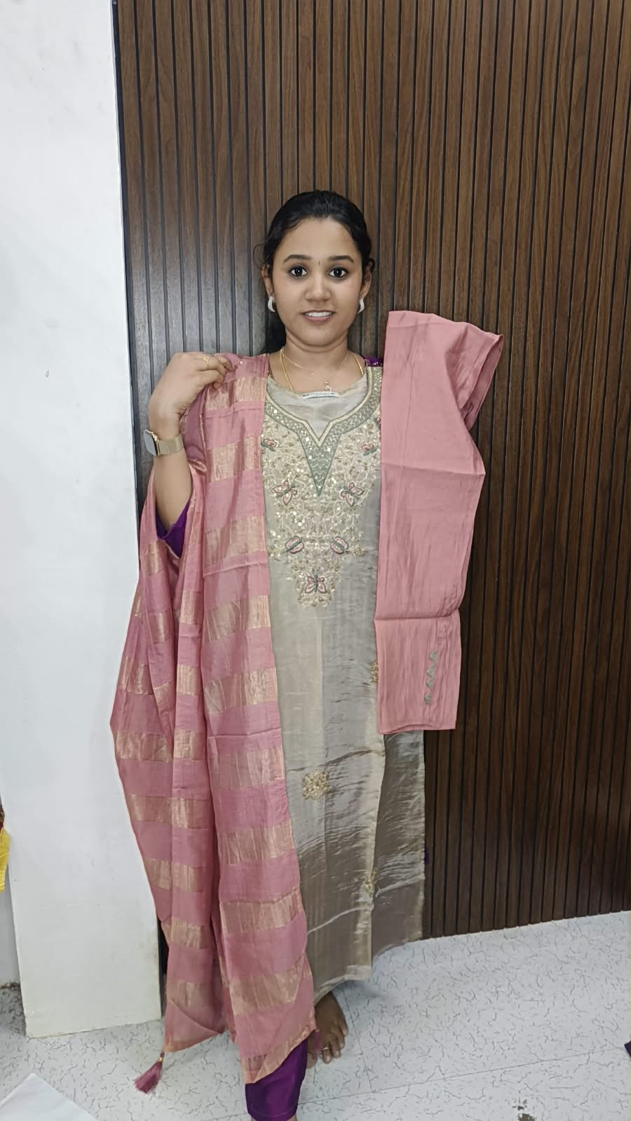 Kurti with pant and dupatta