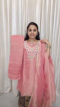 Kurti with pant and dupatta