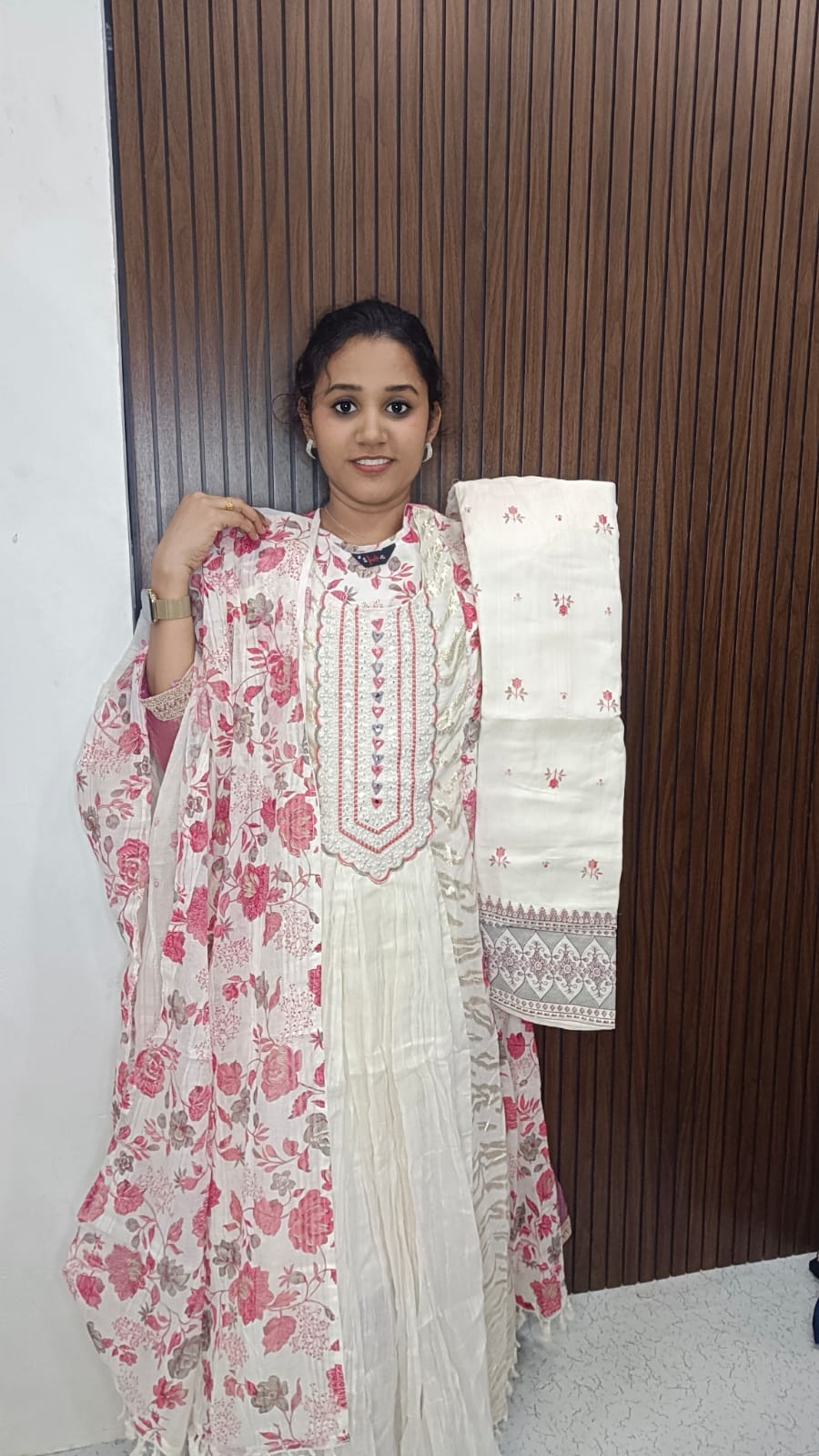 umbrella Kurti with pant and dupatta