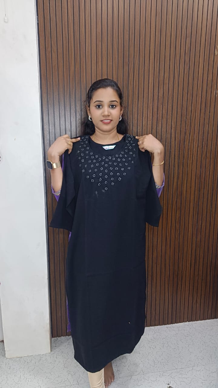 Taffeta kurti