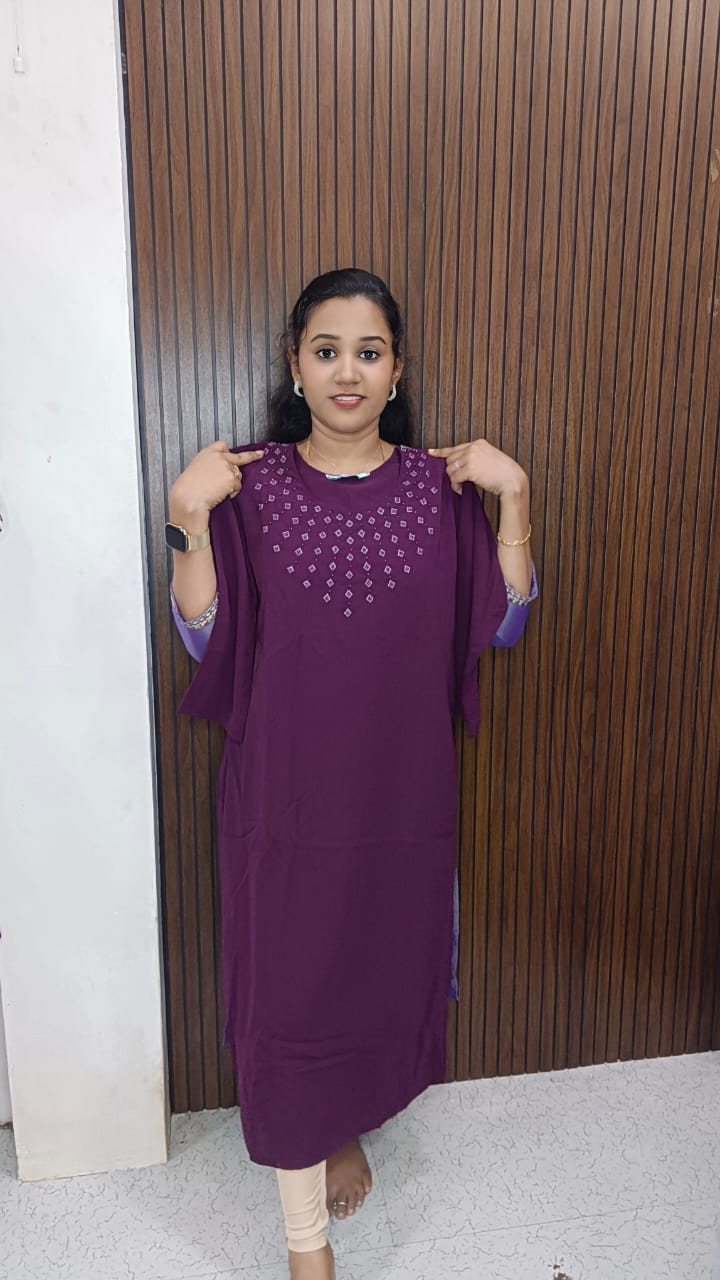 Taffeta kurti