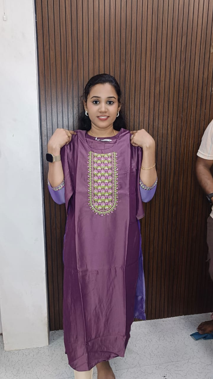Taffeta kurti