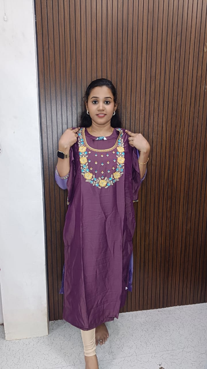 Taffeta kurti