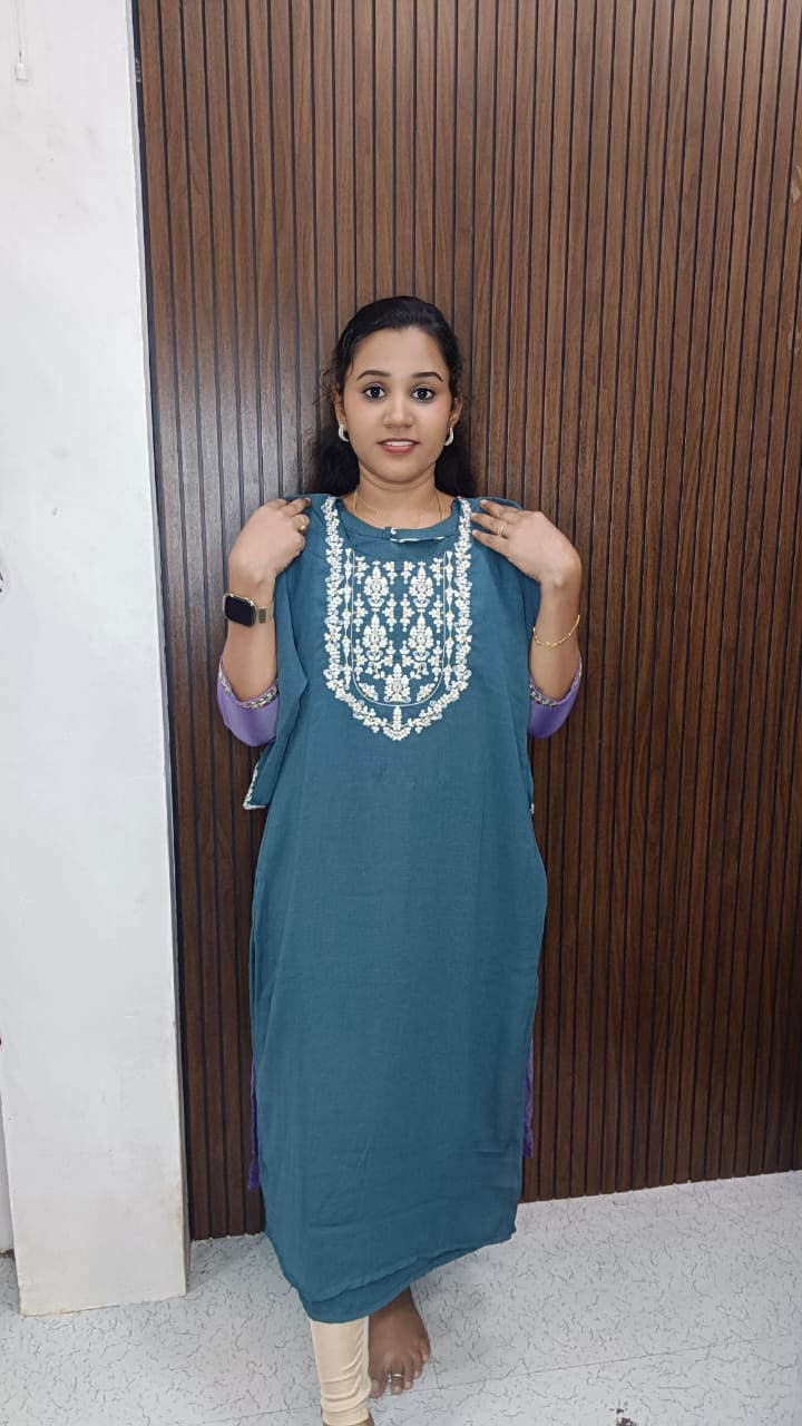 Taffeta kurti