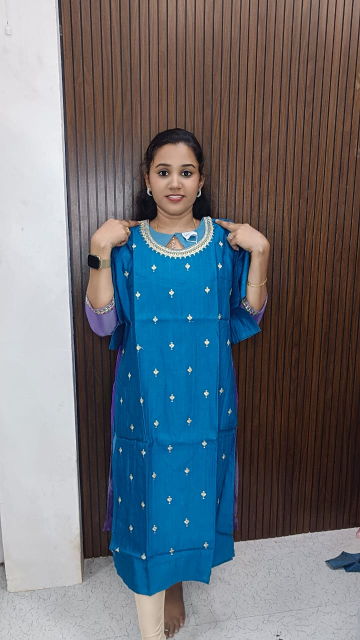 Taffeta kurti