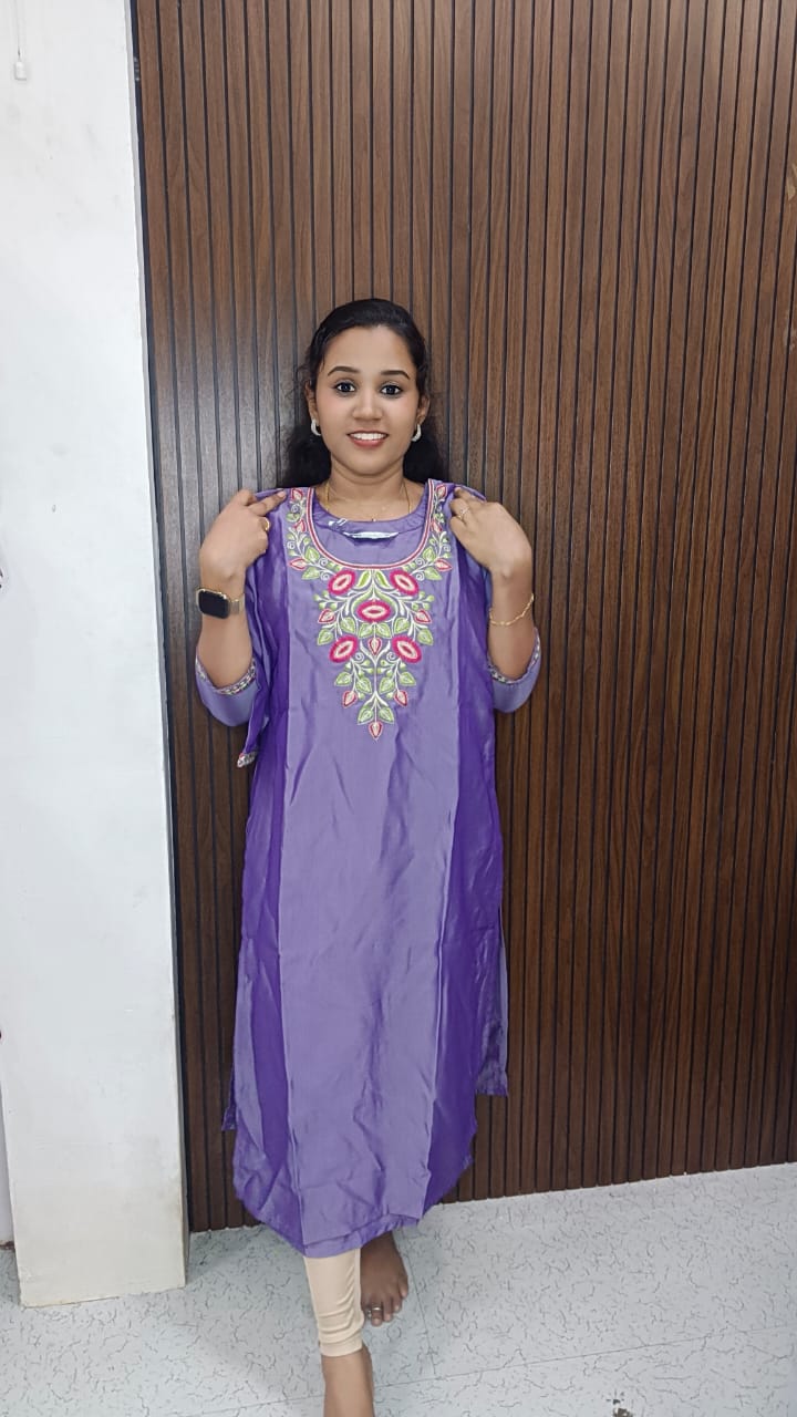Taffeta kurti