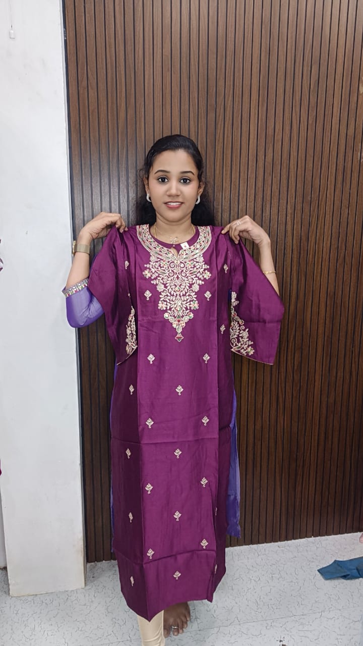 Taffeta kurti