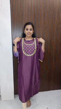 Taffeta kurti