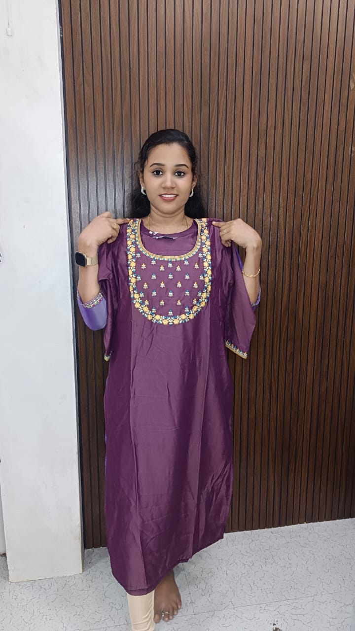 Taffeta kurti