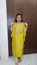 Taffeta kurti
