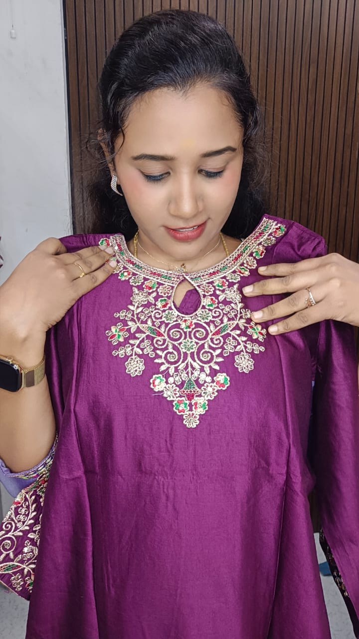 Taffeta kurti