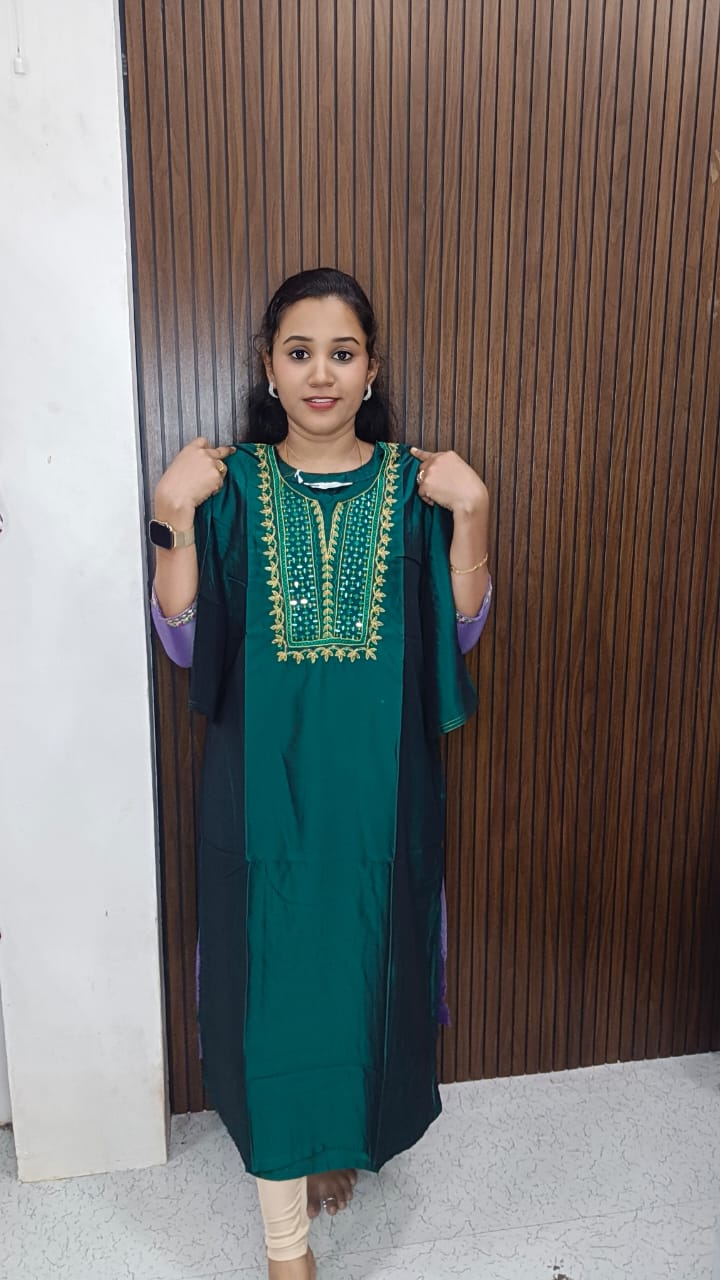Taffeta kurti