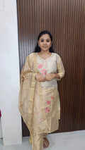 Kurti with pant and dupatta