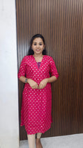 Traditional side open kurti