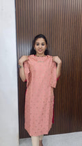 Traditional side open kurti