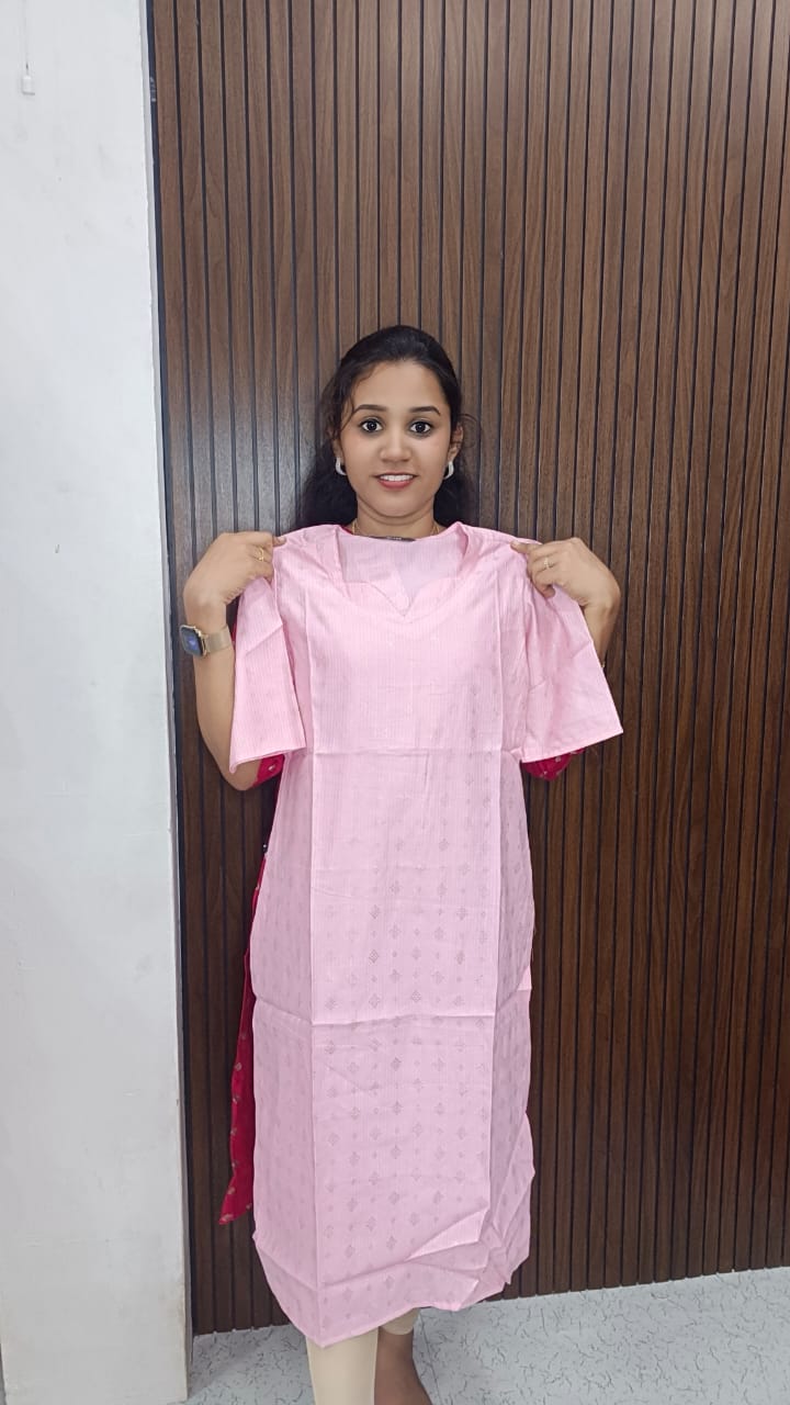 Traditional side open kurti