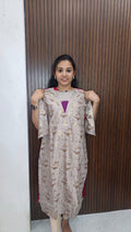 Traditional side open kurti
