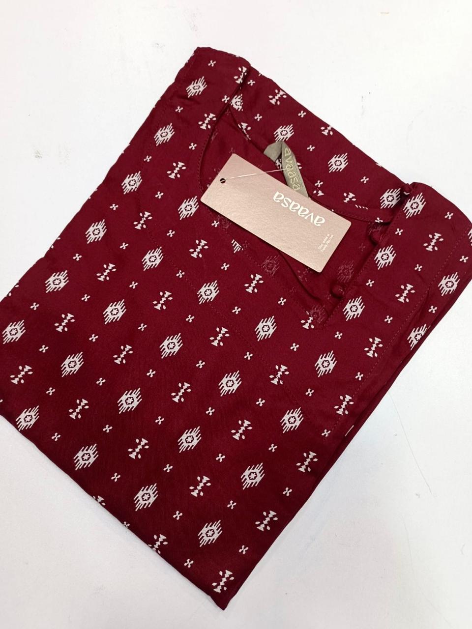 Avassa Brand Side open Kurtis