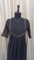 Hand Aari Work Kurtis