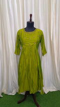Hand Aari Work Kurtis