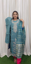 Kurti with pant & Dupatta
